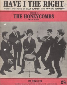 The Honeycombs Have I The Right Sheet Music