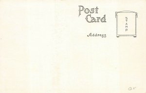 Redding CA Street View Storefronts Jeep Old Cars Postcard