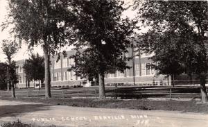 RENVILLE MINNESOTA~PUBLIC SCHOOL~REAL PHOTO POSTCARD 1948 PSTMK