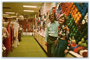 c1960 Knitti Gritti Yarncraft Yarn Store Gaithersburg Advertising MD Postcard