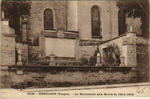 CPA XERTIGNY - Le monument aux morts (153577)