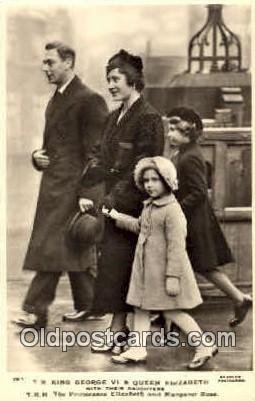 King George VI and Queen Elizabeth British Royalty Unused 