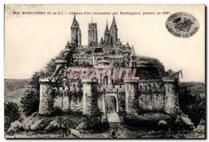 Montlhery - Chateau Fort - Old Postcard