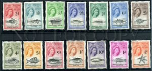 024041 SEA LIFE SET TRISTAN DA CUNHA MNH #24041