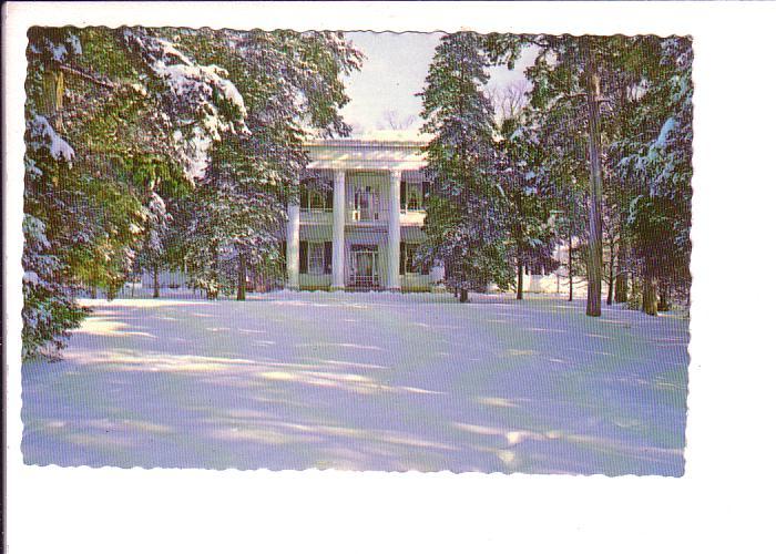 The Hermitage in the Snow, President Andrew Jackson, Tennesse