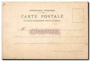 Postcard Old Bay & # 39Evian les Bains Boat