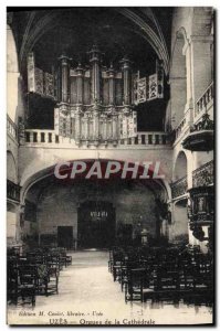 Old Postcard Employ Organs De La Cathedrale