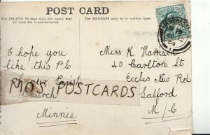 Genealogy Postcard - Harrison - Eccles New Road - Salford - Manchester Ref 7336A