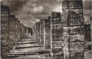 Mexico Ruinas Chichen Itza Merida Yucatan Vintage RPPC C133