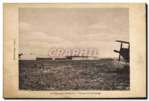 Old Postcard 37th regiment of & # 39aviation Land of & # 39atterrissage Jet