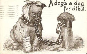 A dog's a dog for a that Humorous old vintage American  arti...