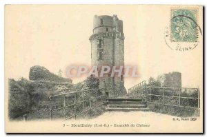 Old Postcard Montlhery S and O Whole Chateau