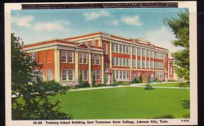 Tennessee colour PC Training School E Tenn State, Johnson City, unused