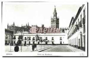 Old Postcard Sevilla Patio Banderas