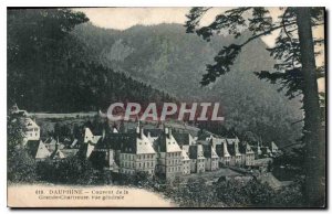 Old Postcard Dauphine Convent of the Grande Chartreuse general view
