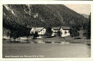 Austria Hotel Seespitz am Plansee Tirol RPPC 05.51