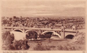 CALGARY, Alberta, Canada, 1930s; Bird's Eye View