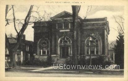 Public Library in Homer, New York