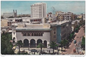 RP; Colored, CASABLANCA, Morocco; La Grande Poste (adrien Laforgue, Arch) - V...