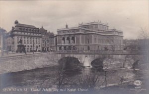 Sweden Stockholm Gustaf Adolfs Torg & Operhaus