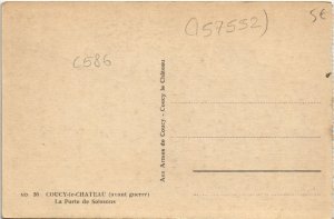 CPA COUCY-le-CHATEAU La porte de soissons (157552)