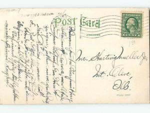 Divided-Back POSTCARD FROM Aurora Illinois IL HM7527