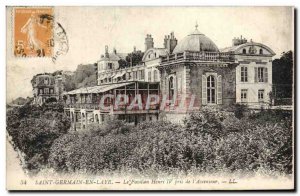 Postcard Old Saint Germain En Laye Pavillon Henri IV Taken from L & # 39Ascen...