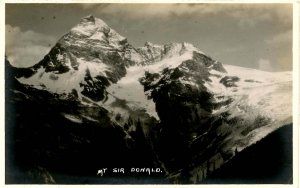 Canada - BC, Mt. Sir Donald      *RPPC