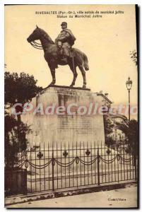 Postcard Old Rivesaltes Hometown Du Marechal Joffre