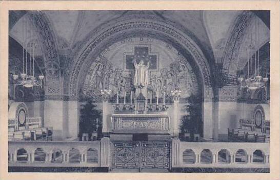 France Lisieux La Basilique La Crypte Le Choeur