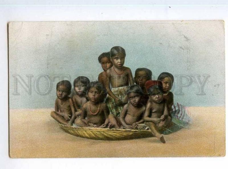 247040 INDIA Tamil semi-nude kids Evangelical-Lutheran mission