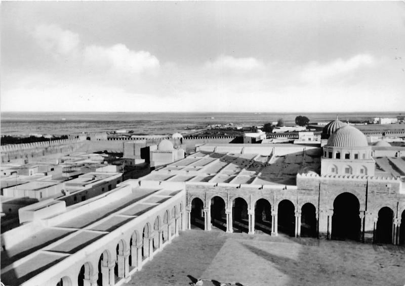 B92055 sidi orbamoschee kairouan tunisia real photo  africa