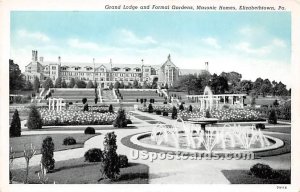 Grand Lodge & Formal Gardens, Masonic Homes - Elizabethtown, Pennsylvania PA ...