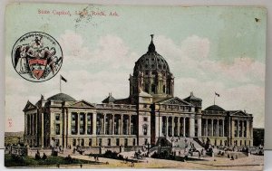 Little Rock Arkansas State Capitol Postcard E16