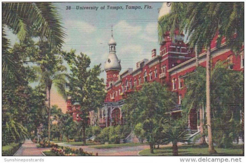 Florida Tampa The University Of Tampa Curteich