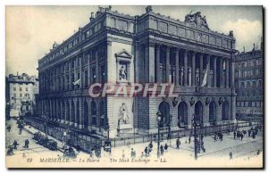 Old Postcard Marseille Bourse