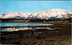 Postcard INDIAN SCENE Between Haines & Port Chilkoot Alaska AK AO9541