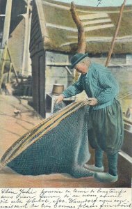 Dutch folk types costumes milkmaids fishermen Netherlands 1900`s postcards lot 