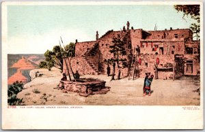 The Hopi House Grand Canyon Arizona AZ Fred Harvey Copyright Antique Postcard