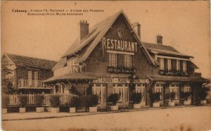 CPA CABOURG - Avenue Ch. Bertrand - Avenue des Dunettes (141127)