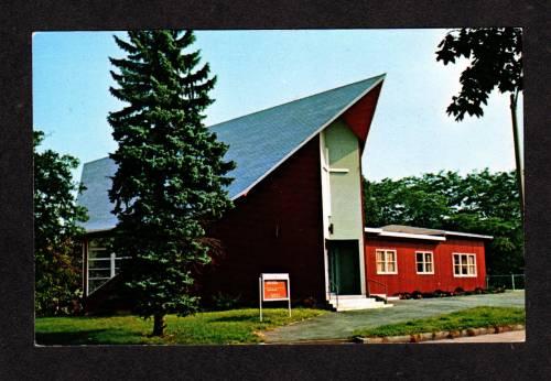 MA Wesley United Methodist Church DORCHESTER MASS Massachusetts Postcard PC