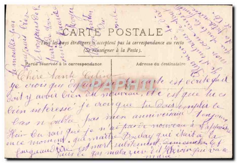 Postcard Fancy Old Man