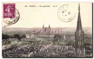 Old Postcard Nancy General View