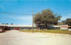 Lake City Florida 1950-60s Postcard Blackstone Motor Court Motel