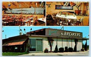 CRYSTAL LAKE, IL Illinois ~ Chinese Restaurant THE BREAKERS  c1960s Postcard