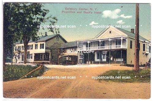 Post Office & Buck's Hotel, Salisbury Center NY