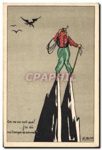 Old Postcard Mountaineering