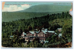 1914 View Of Twilight Inn Twilight Park Haines Falls New York NY Posted Postcard