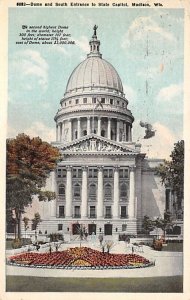 Deme And South State Capitol  - Madison, Wisconsin WI