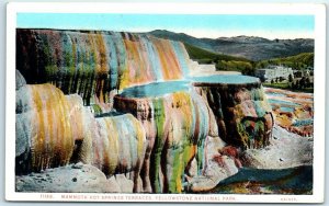 M-39945 Mammoth Hot Springs Terraces Yellowstone National Park Wyoming